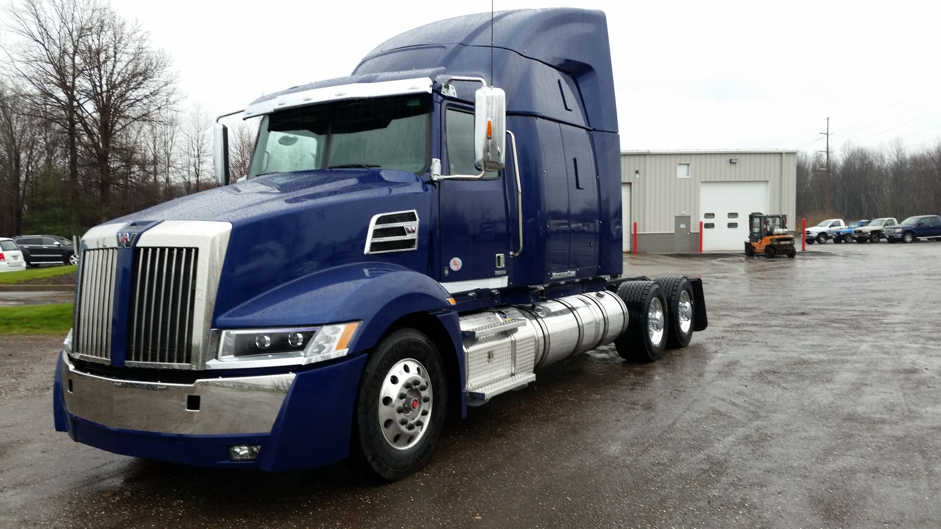 New truck from the factory