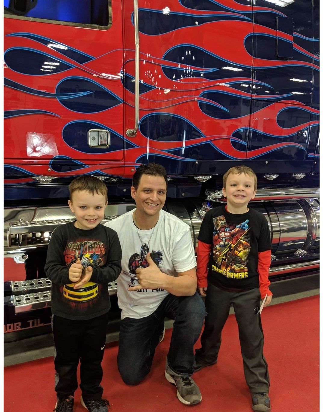 Optimus Prime great falls comic expo