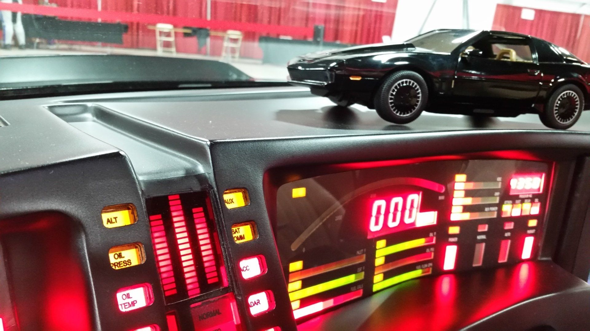 Knight Rider KITT car interior