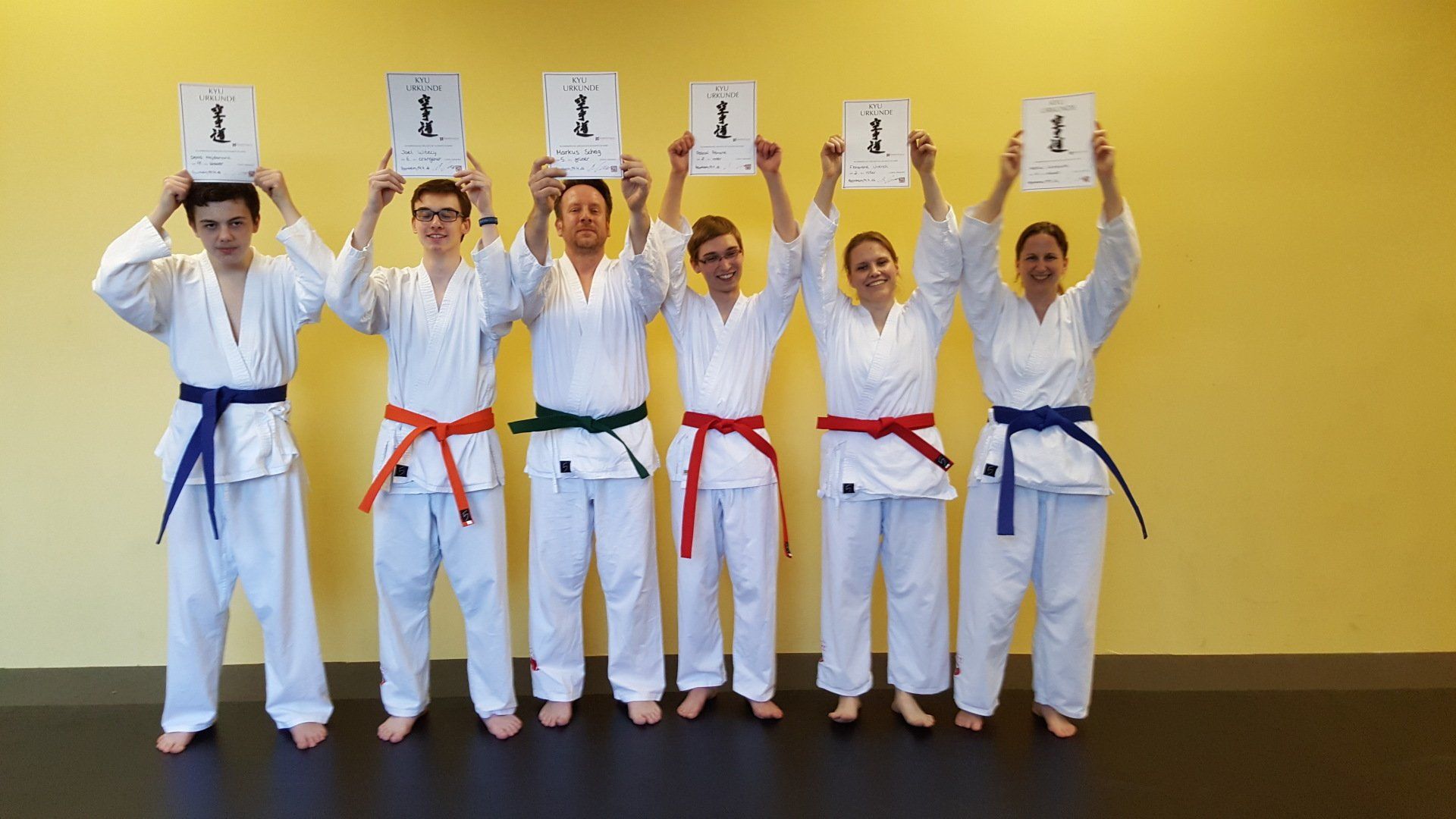 Karate Frankfurt Prüfung