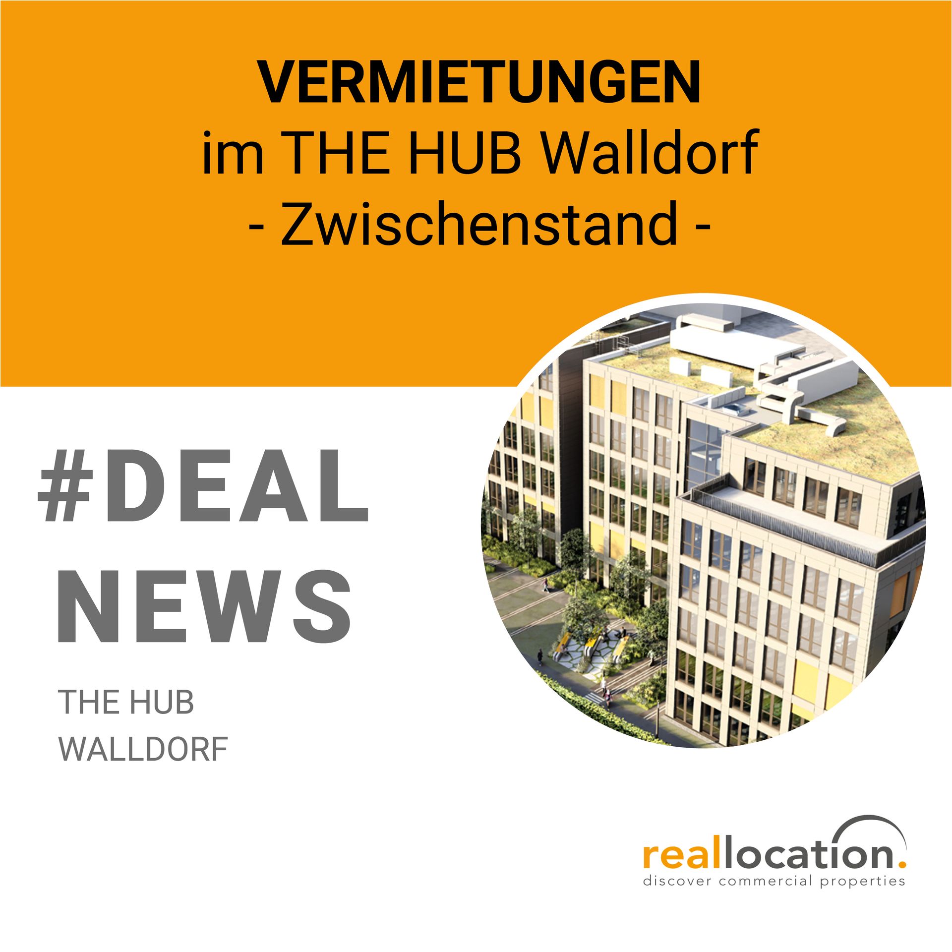 Vermietung Büros Neubau Walldorf