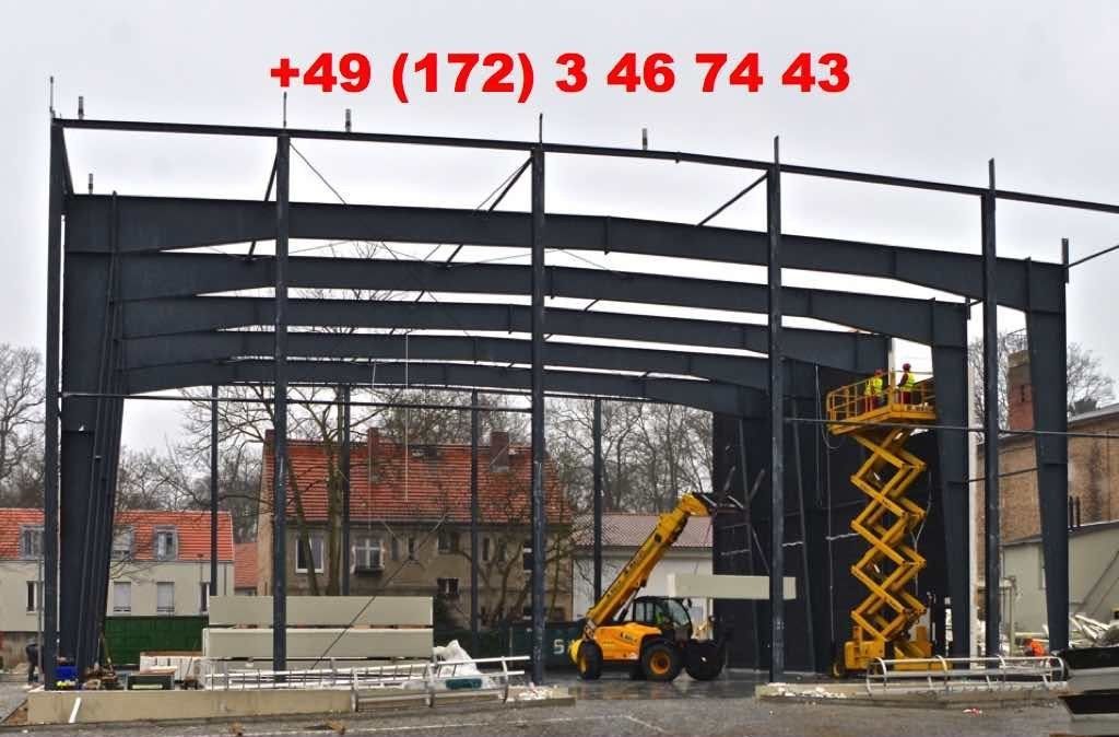 Fachgerecht abgebaute Stahlträgerhalle (RefNr. hbs726s) aus Rückbaumaßnahme in Potsdam-Babelsberg