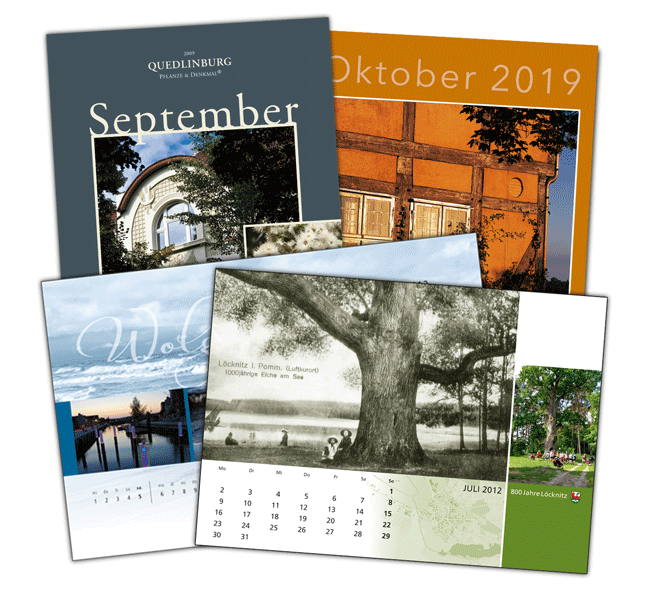 Gestaltung von Kalendern