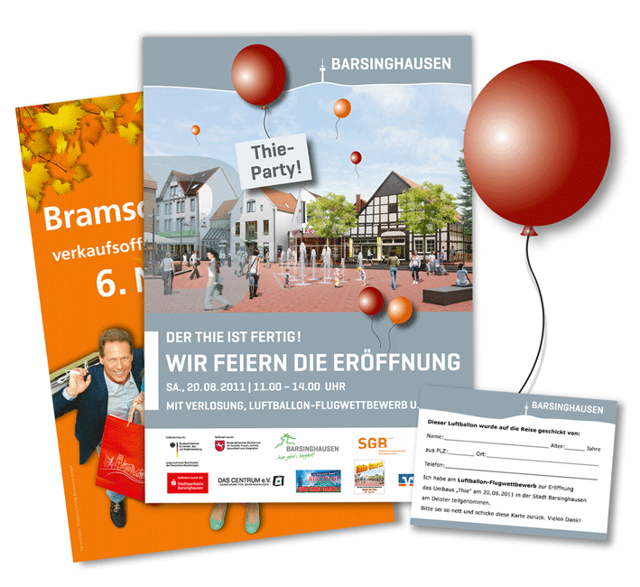 Gestaltung von Plakaten