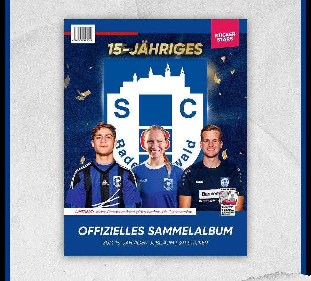 Stickerstars, Sticker, SC 08 Radevormwald, Weihnachtsmarkt, Fussballverein, Senioren, Junioren, Sponsoren, Trikot, SC08, Rade, Kollenberg, Nachrichten, Oberlies, Kalkuhl, Korkenzieher