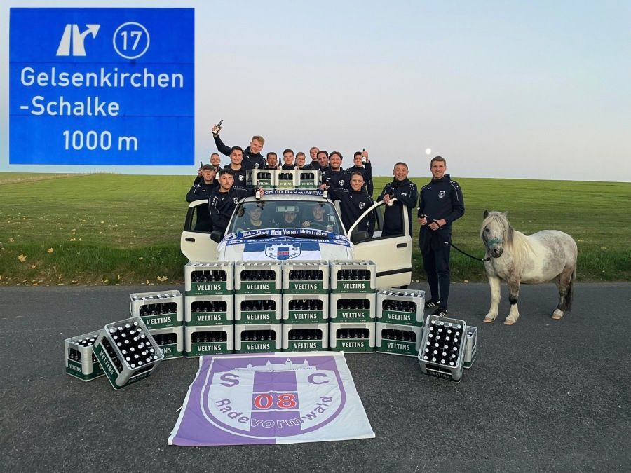 Heimspiel auf Schalke 1. Mannschaft SC 08 Radevormwald