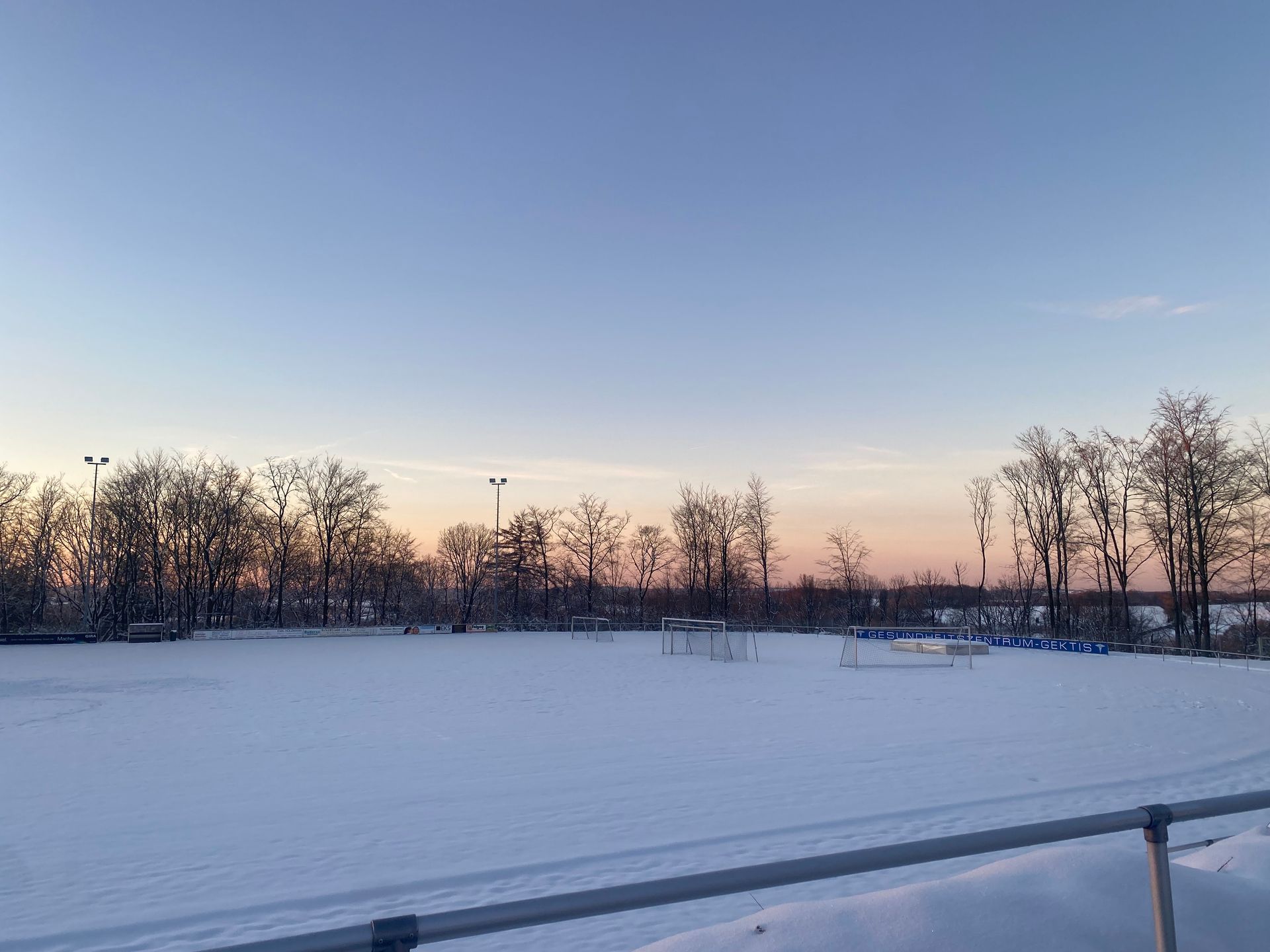 Sonnenuntergang Kollenberg Winter 2025