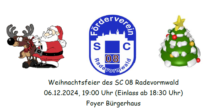 Weihnachtsfeier 2024 SC 08 Radevormwald