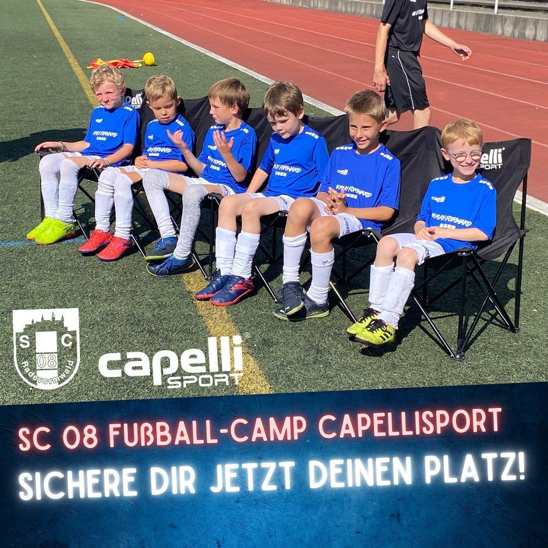 Fussballcamp SC 08 Radevormwald Kollenberg Veranstaltung Anmeldung Sport
