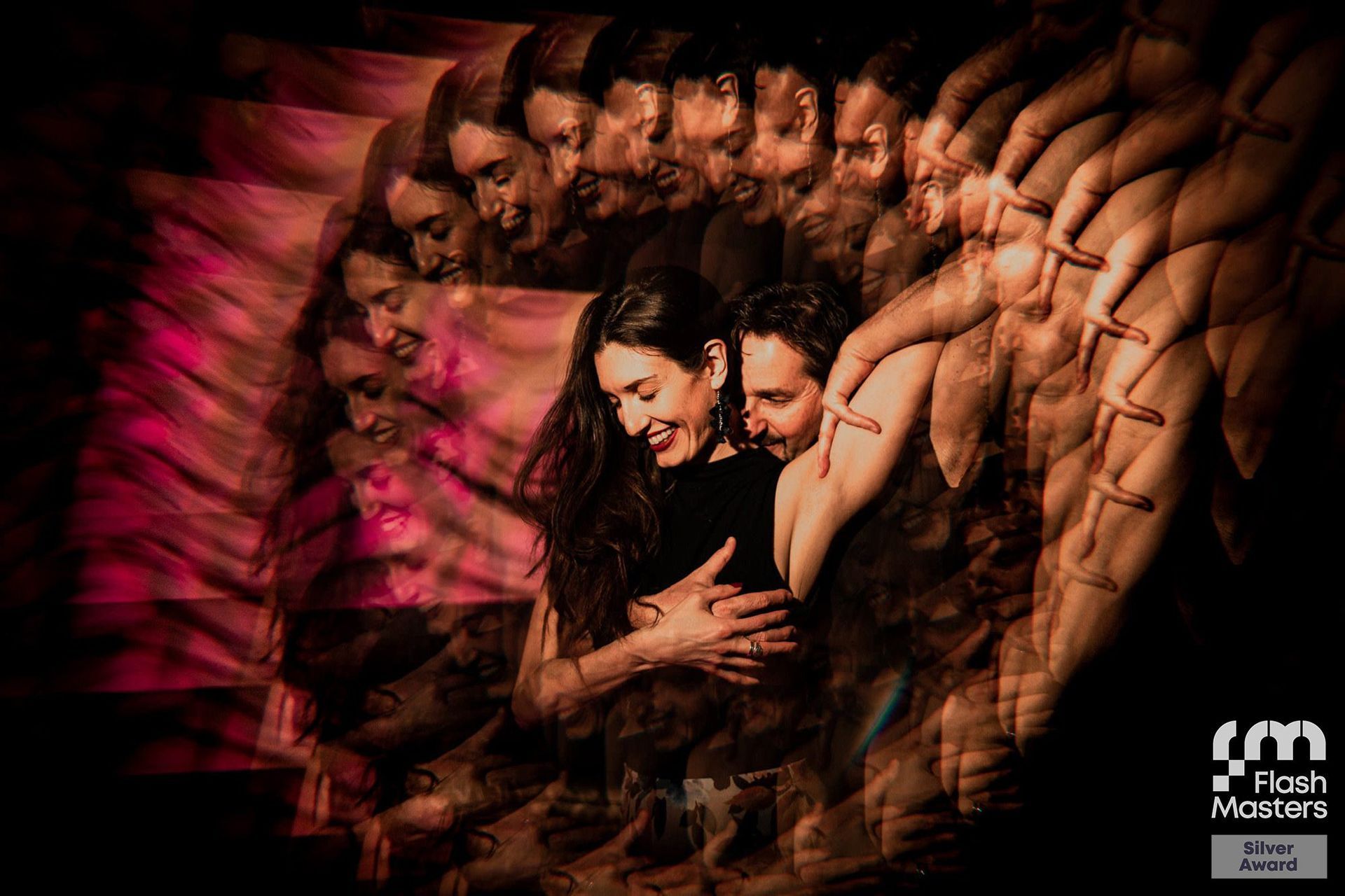 flash masters silver award prisma mann und frau