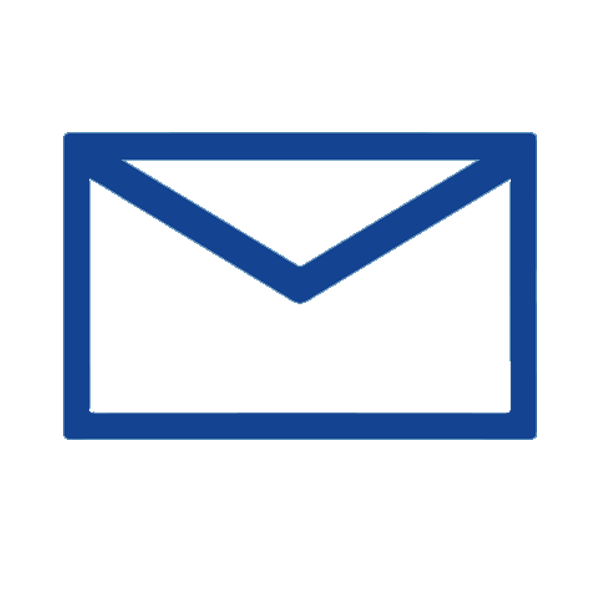 Das Bild zeigt ein Pictogramm mit einem Briefumschlag