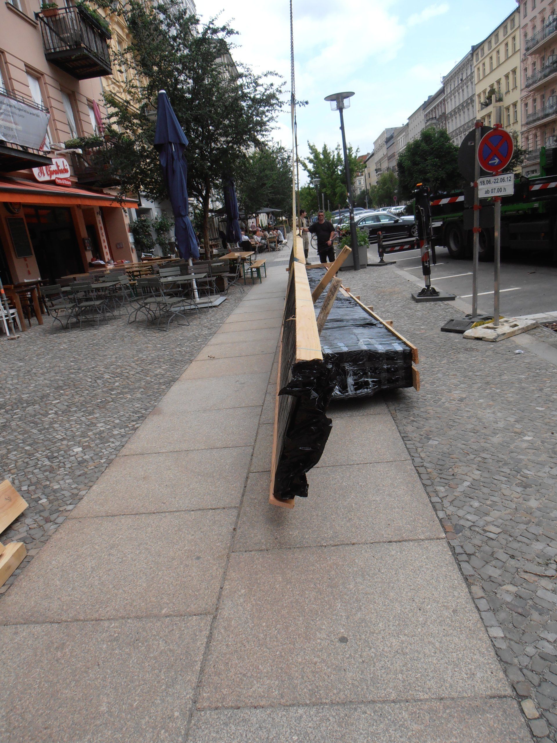 Weiße geölte Holzdielen Blankenese