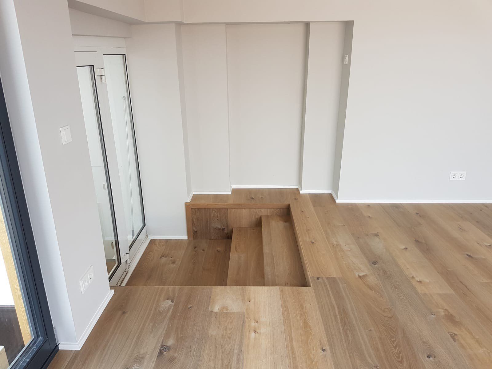 Treppenbau mit Manufakturdielen, Schip hout Dielen