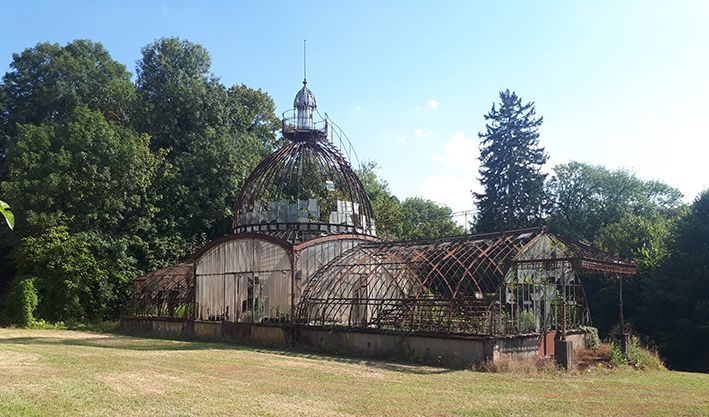 Serre du Château de Savoye Serre du Château de Savoye XIX è siecle Louis Grenthe