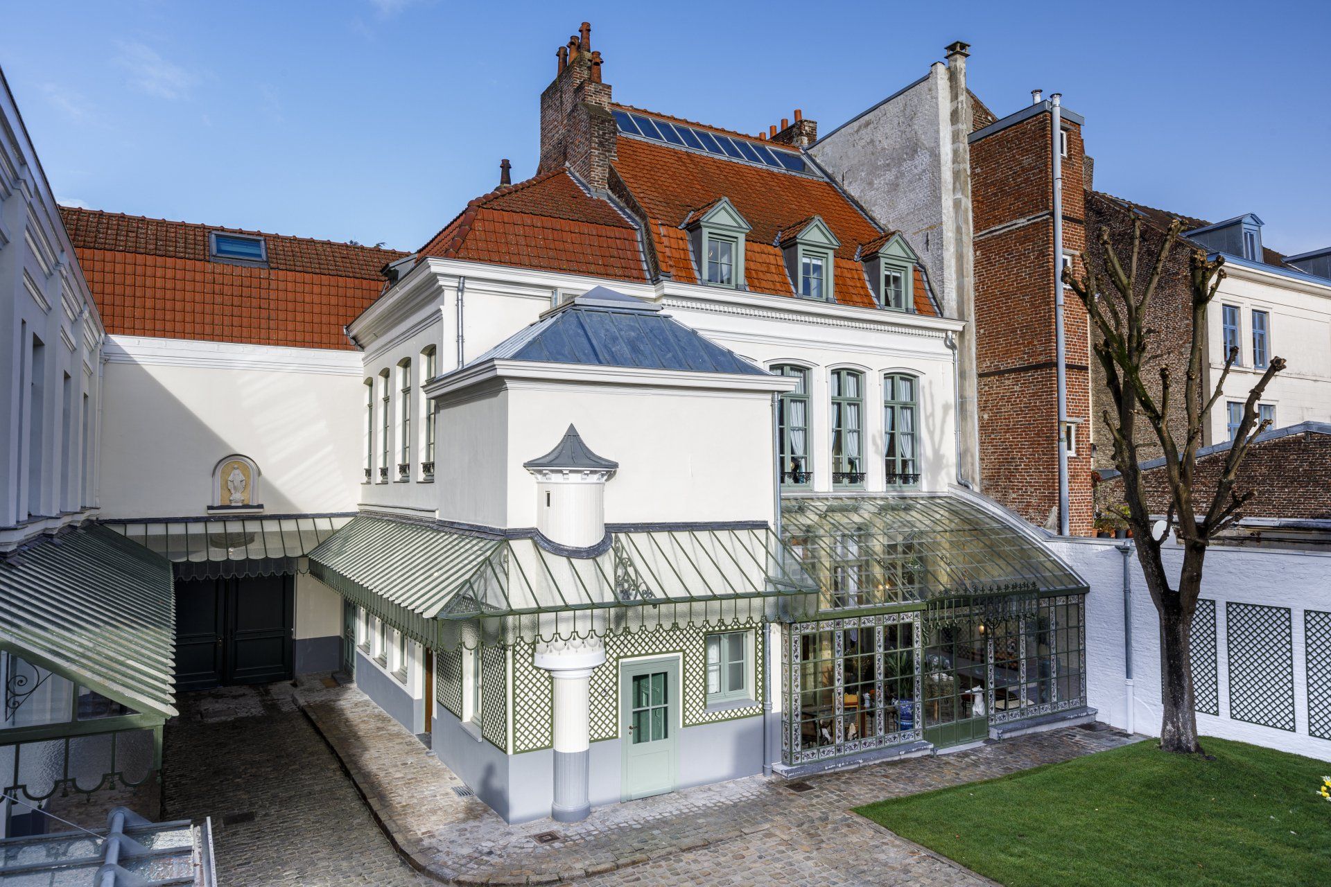 Reconstitution jardin d'hiver en acier Maison Natale Charles de Gaulle, lille Reconstitution jardin d'hiver en acier Maison Natale Charles de Gaulle, lille