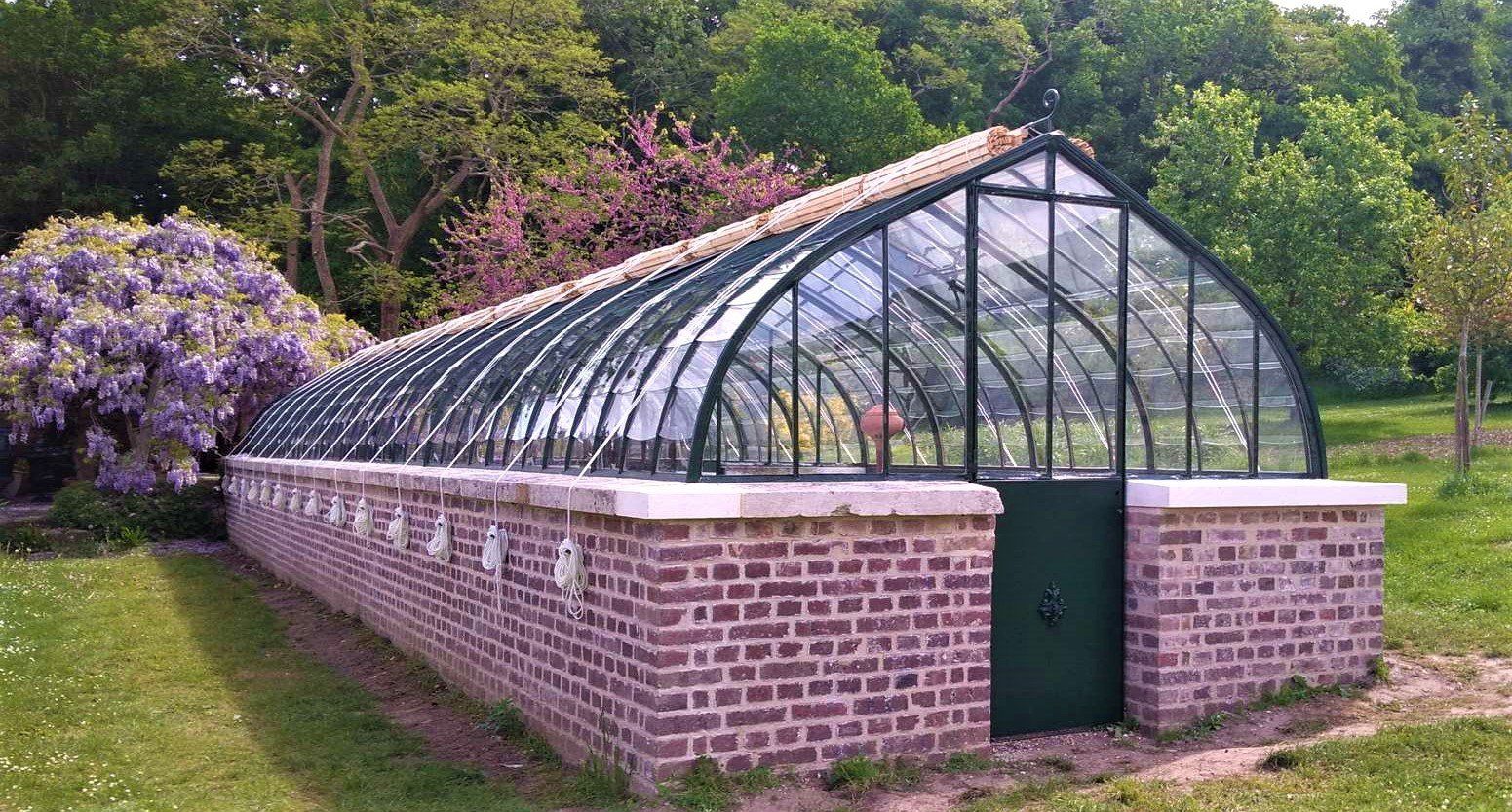 serre ancienne - restauration à Yville