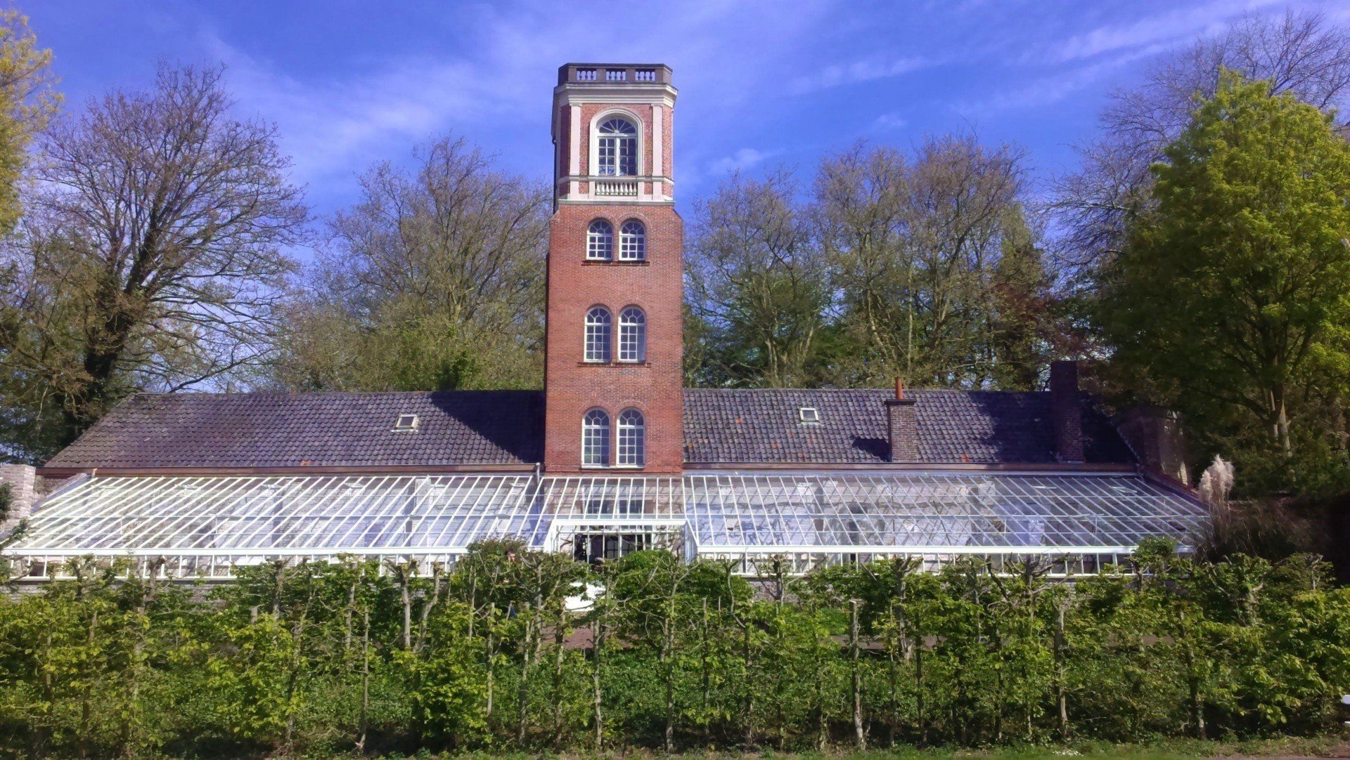 serre ancienne - reconstruction d'une serre en Belgique