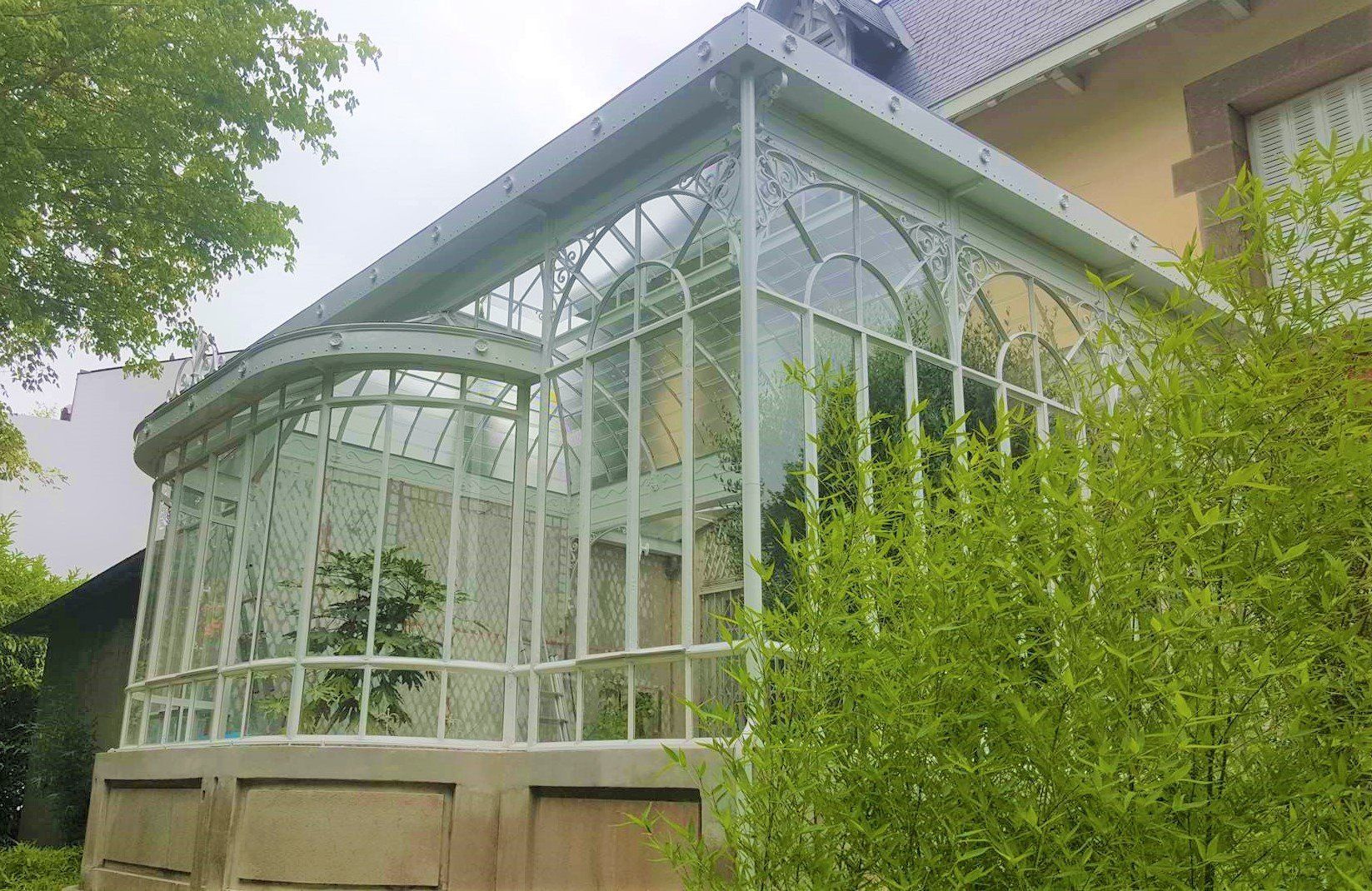 serre ancienne - jardin d'hiver