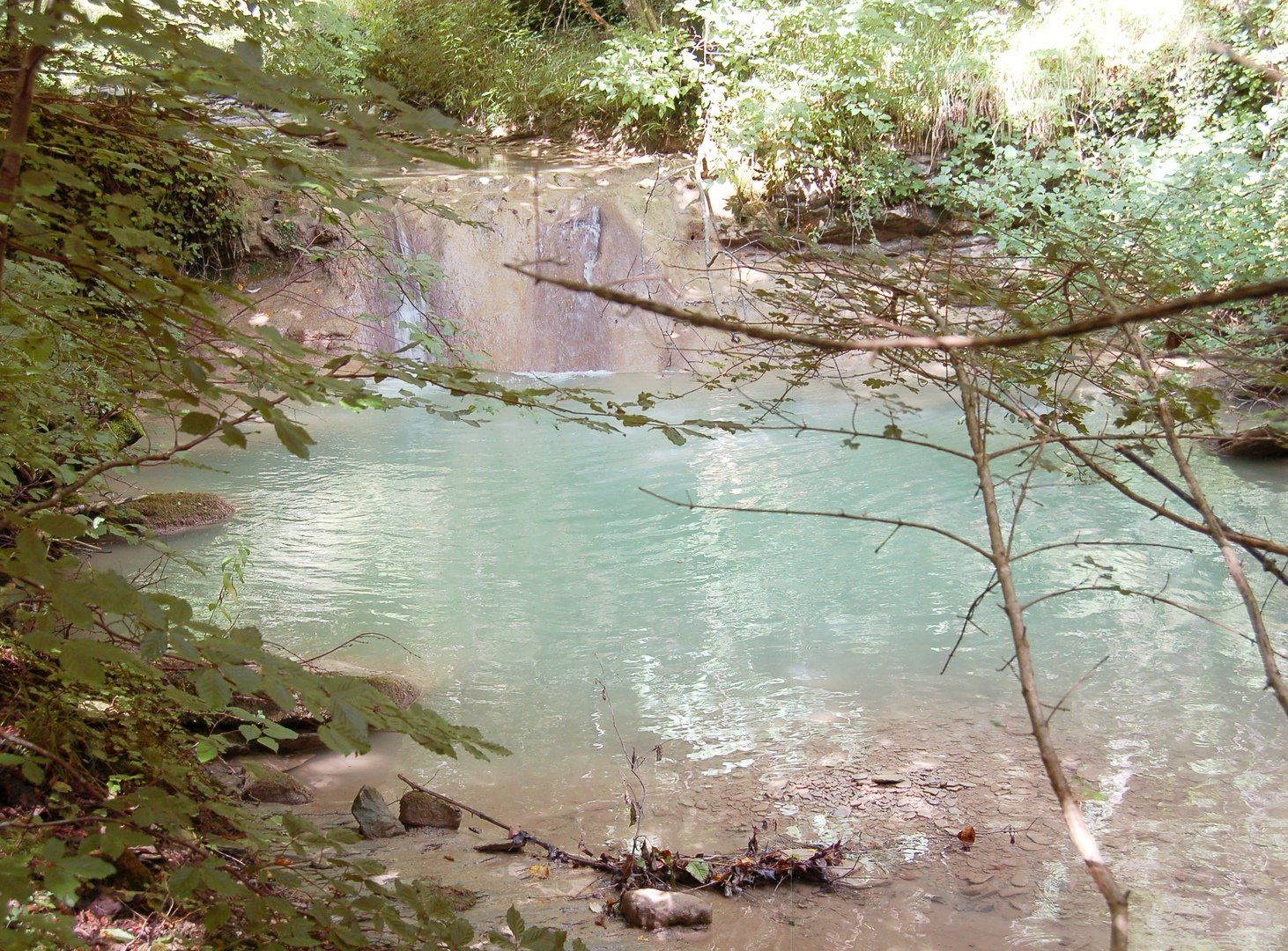 gorga dell'amore, ruscello valdericarte, gorga per fare il bagno