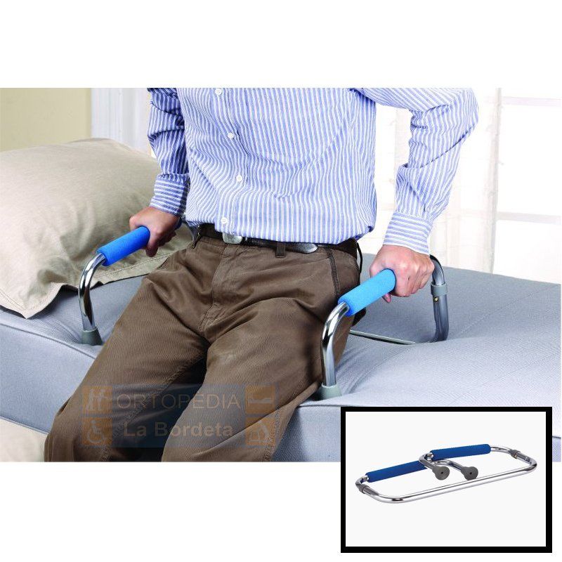 Asidera de incorporación plegada Asidera de incorporación plegada