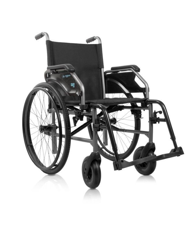 silla de ruedas de acero silla de ruedas de acero