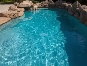 aménagements bassins, piscines en faux rochers