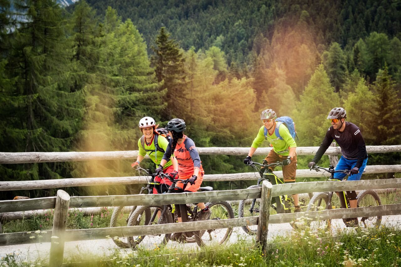 Langtaufers Mountainbike Tour Guiding