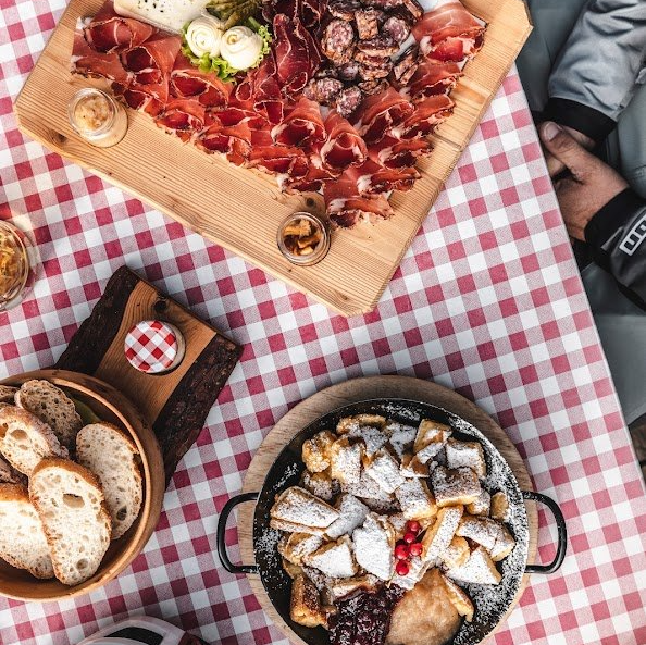 Jausenteller Reschner Alm