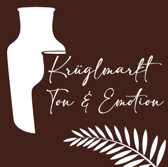 Amberger Krüglmarkt Ton & Emotion Logo - Krüge und Pflanze Amberger Krüglmarkt Ton & Emotion Logo - Krüge und Pflanze