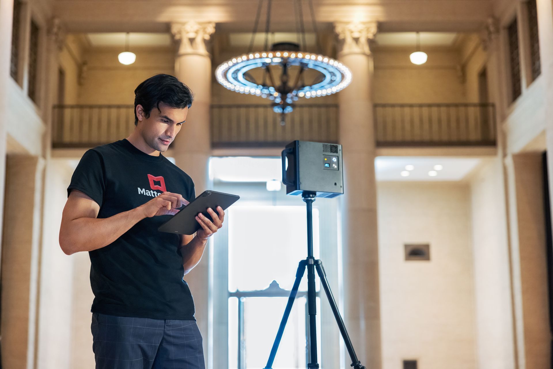 Caméra de capture 3D professionnelle pour visites virtuelles