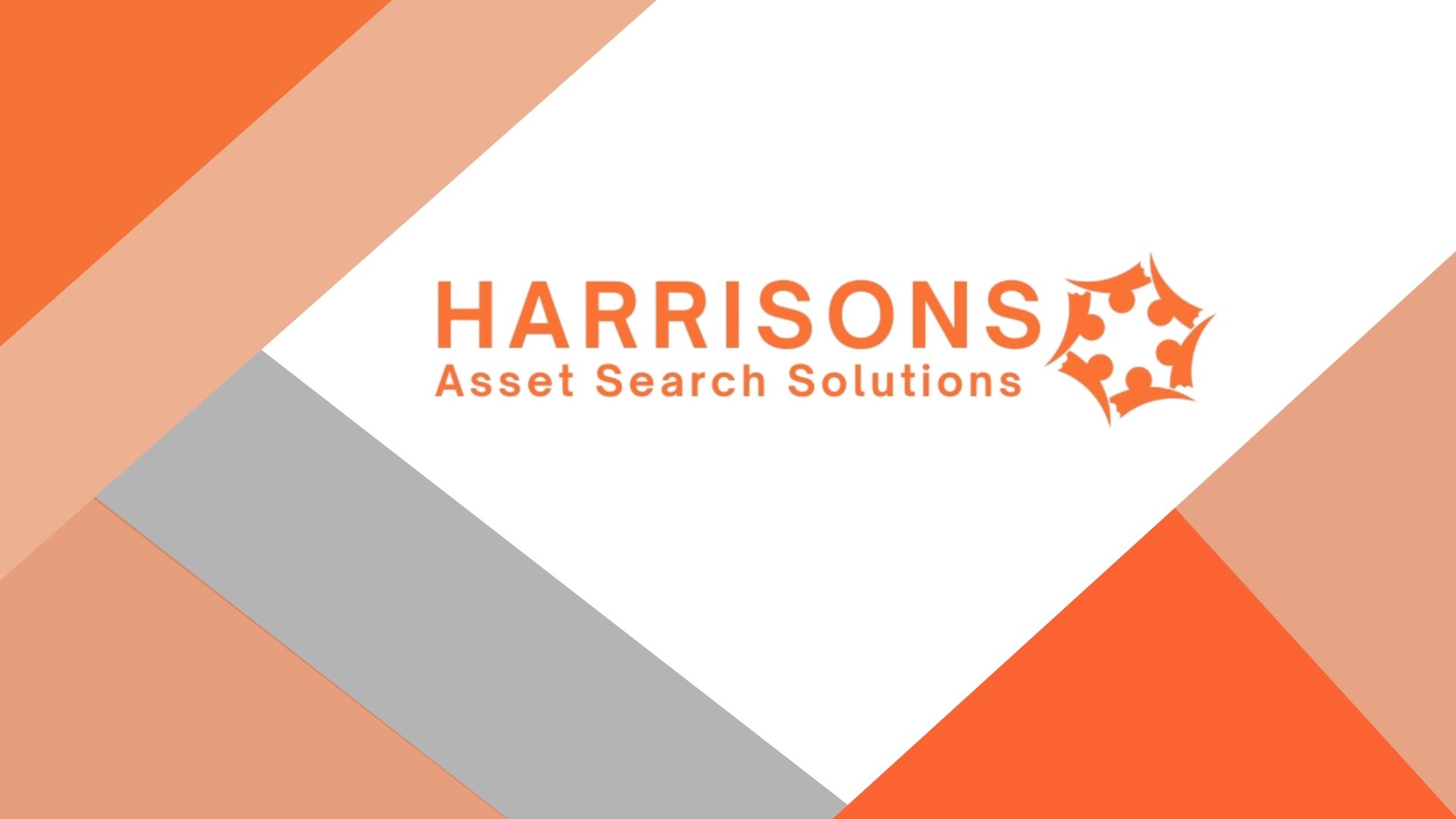 Harrisons asset search solutions banner