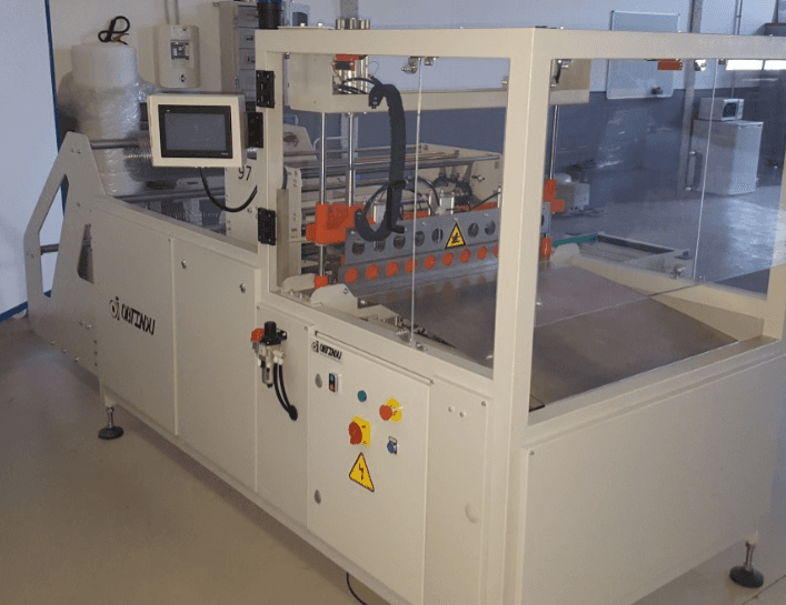 PLEGADORA FILTROS QUEBRADOS OBTINDU-BROKEN SURFACE FILTER FORMING MACHINE