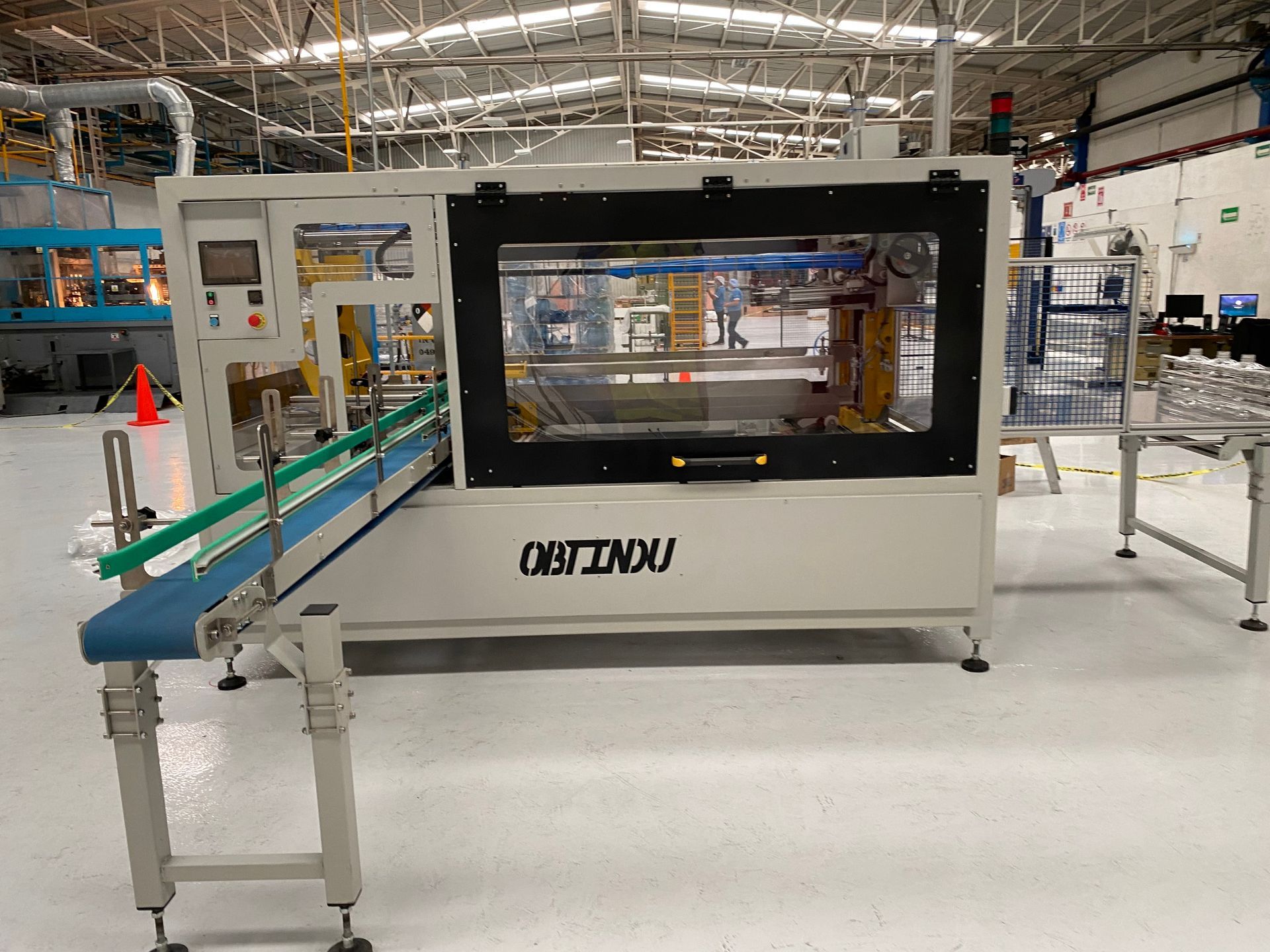 Machine d'emballage de bouteilles