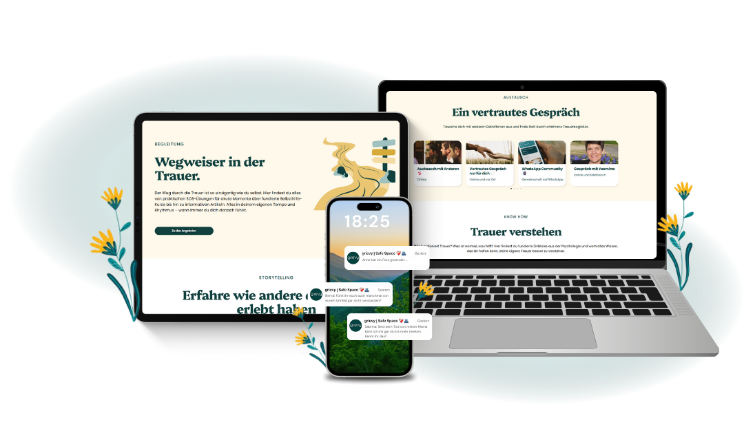 die grievy-App im Web oder als App