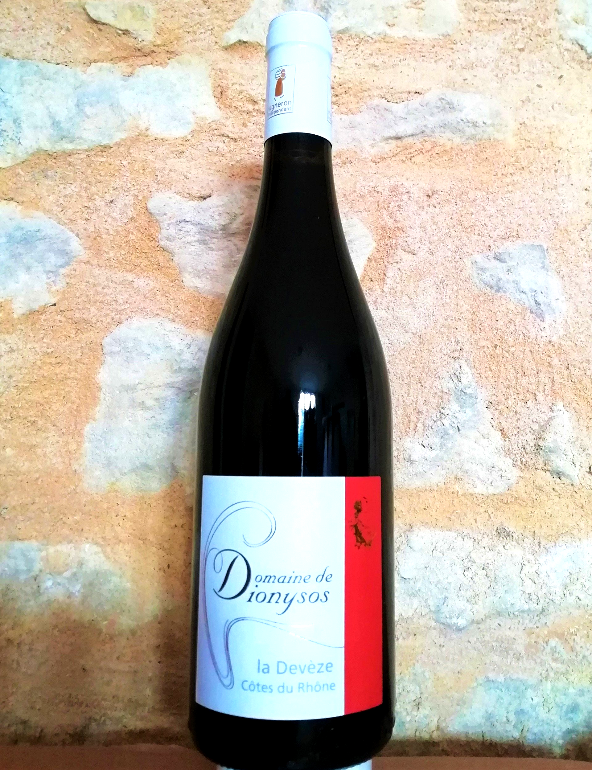 Vin AOC Cotes du Rhone Rouge Deveze Vin AOC Cotes du Rhone Rouge Deveze