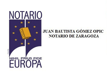 Juan Bautista Gomez Opic - Notario de Zaragoza_logo