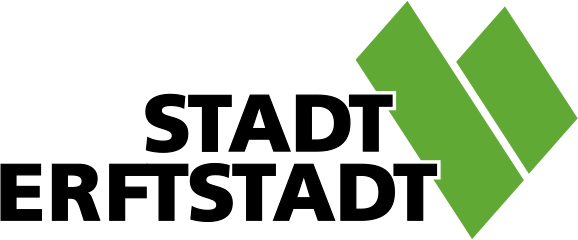 Quelle: Stadt Erftstadt Logo der Stadt Erftstadt mit eben diesem Schriftzug