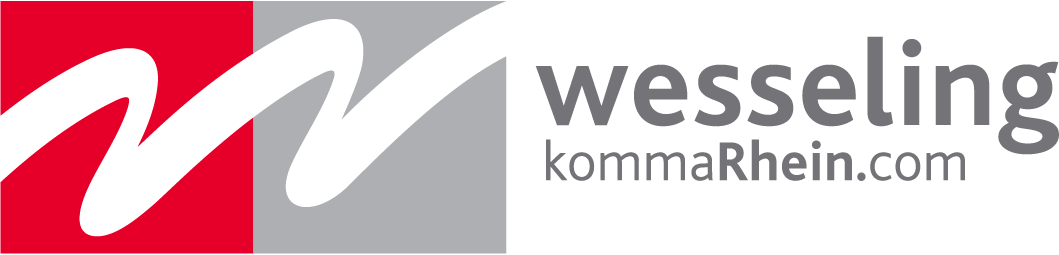 Quelle: Stadt Wesseling Logo der Stadt Wesseling mit folgendem Schriftzg wesseling - kommaRhein.com