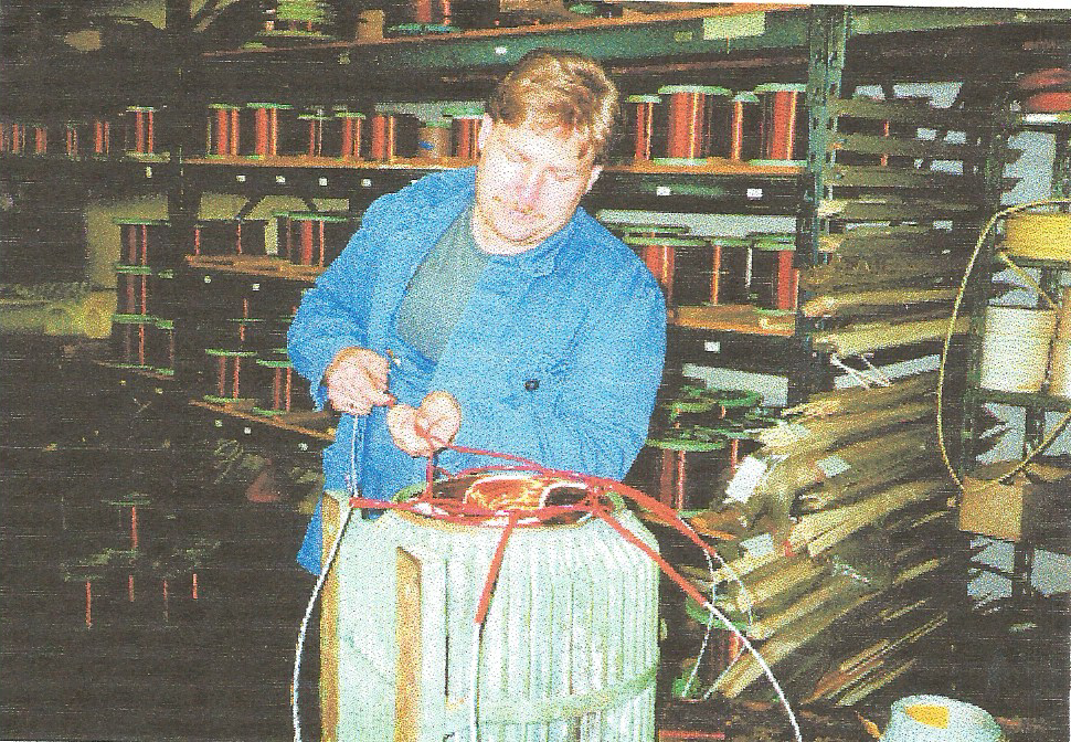 Stator beim Verschalten