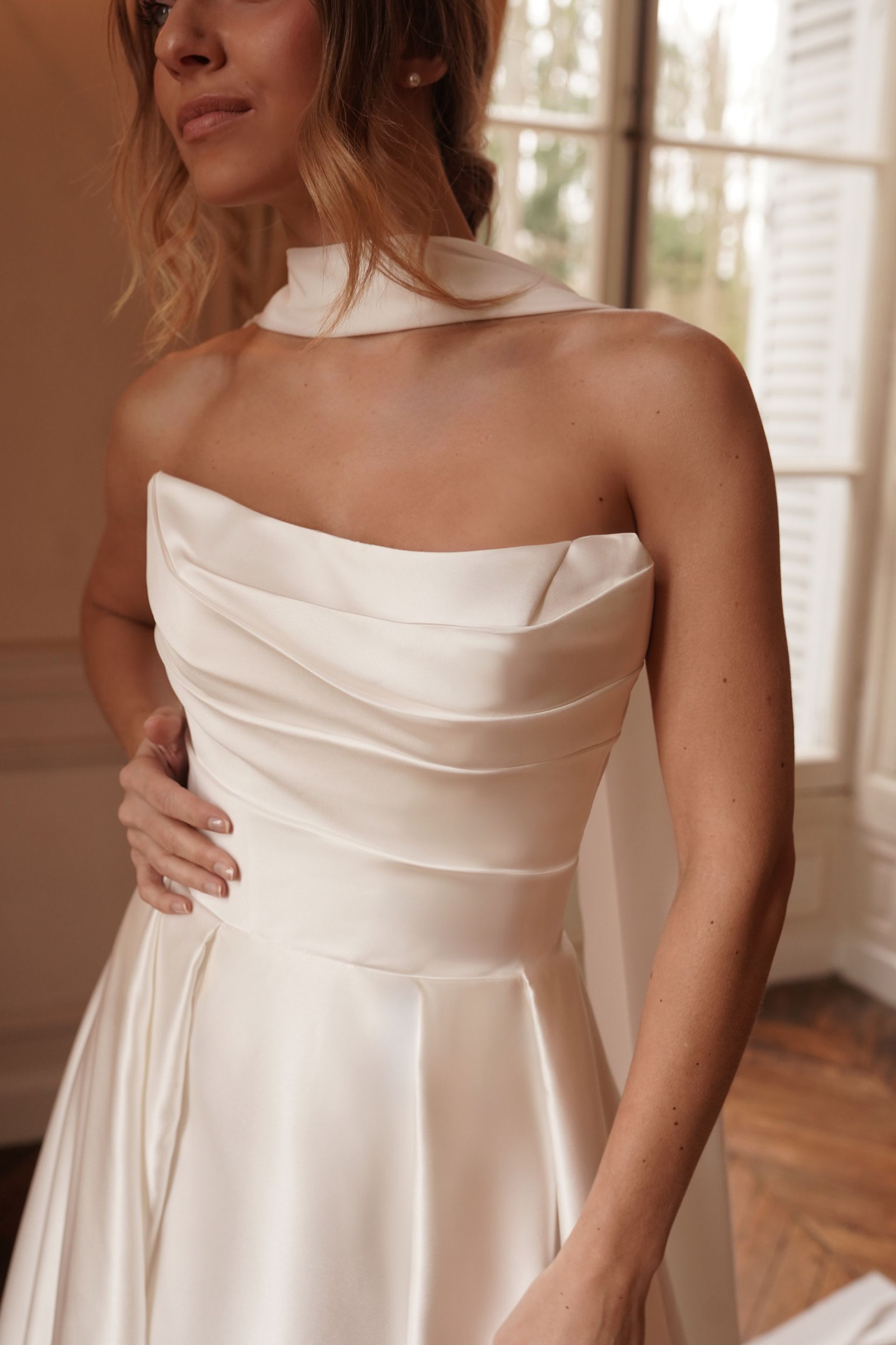 CLAUDIA PARIS CL2157 ALESSA ROBE DE MARIEE
