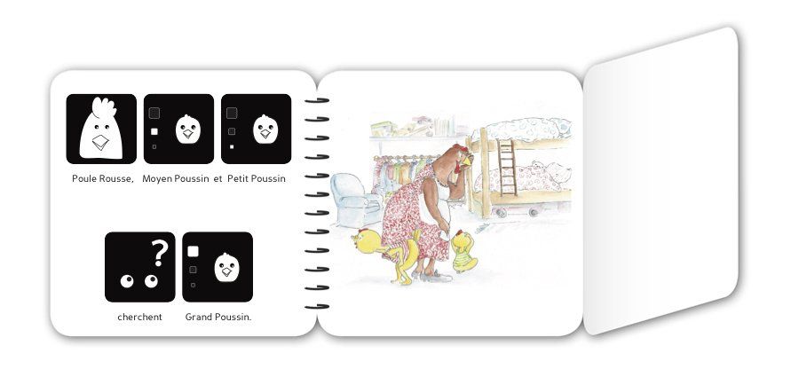 extrait de livre en pictogrammes