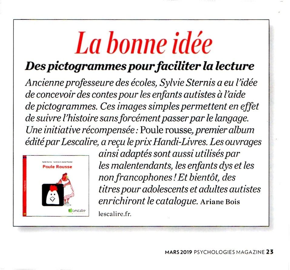 Psychologies magazine mars 2019