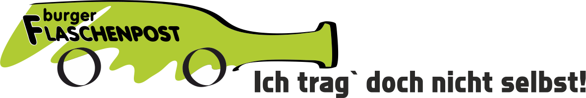 Logo Burger Flaschenpost Logo Burger Flaschenpost