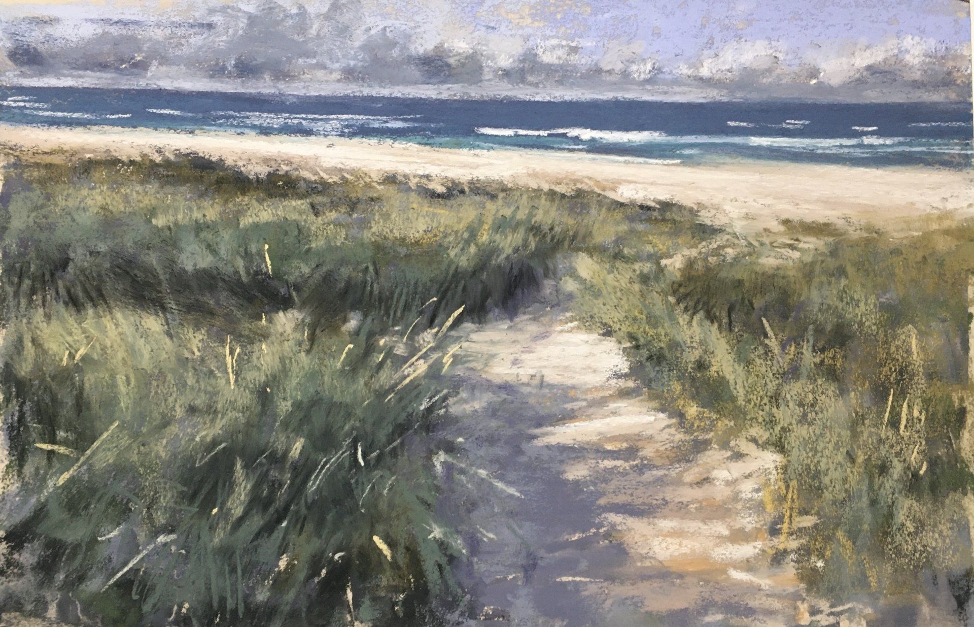 A Beatiful Day - Pastell, 20x30cm (2021) A Beatiful Day - Pastell, 20x30cm (2021)