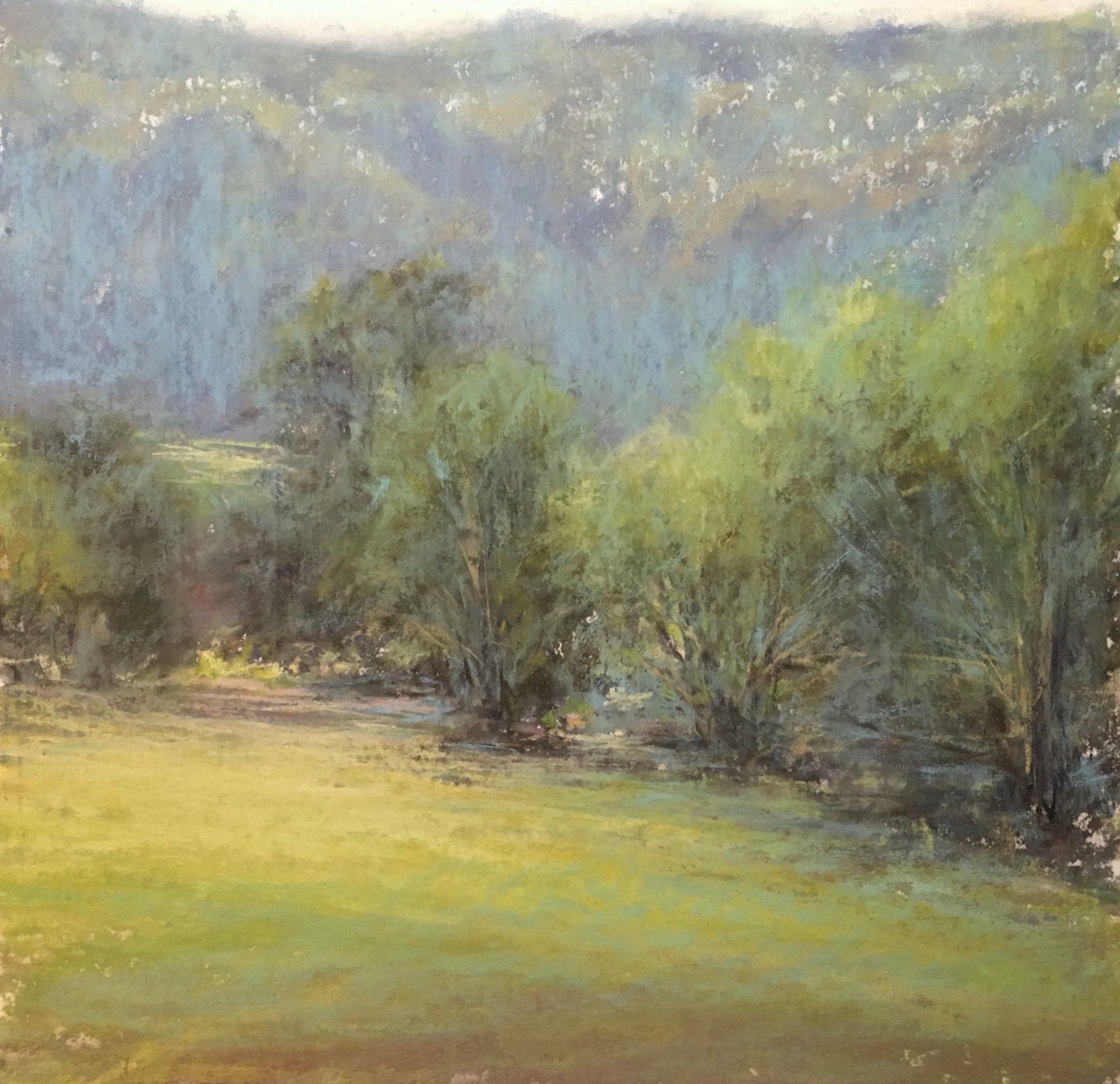 Glow - Pastell, 30x30cm (2019) Glow - Pastell, 30x30cm (2019)