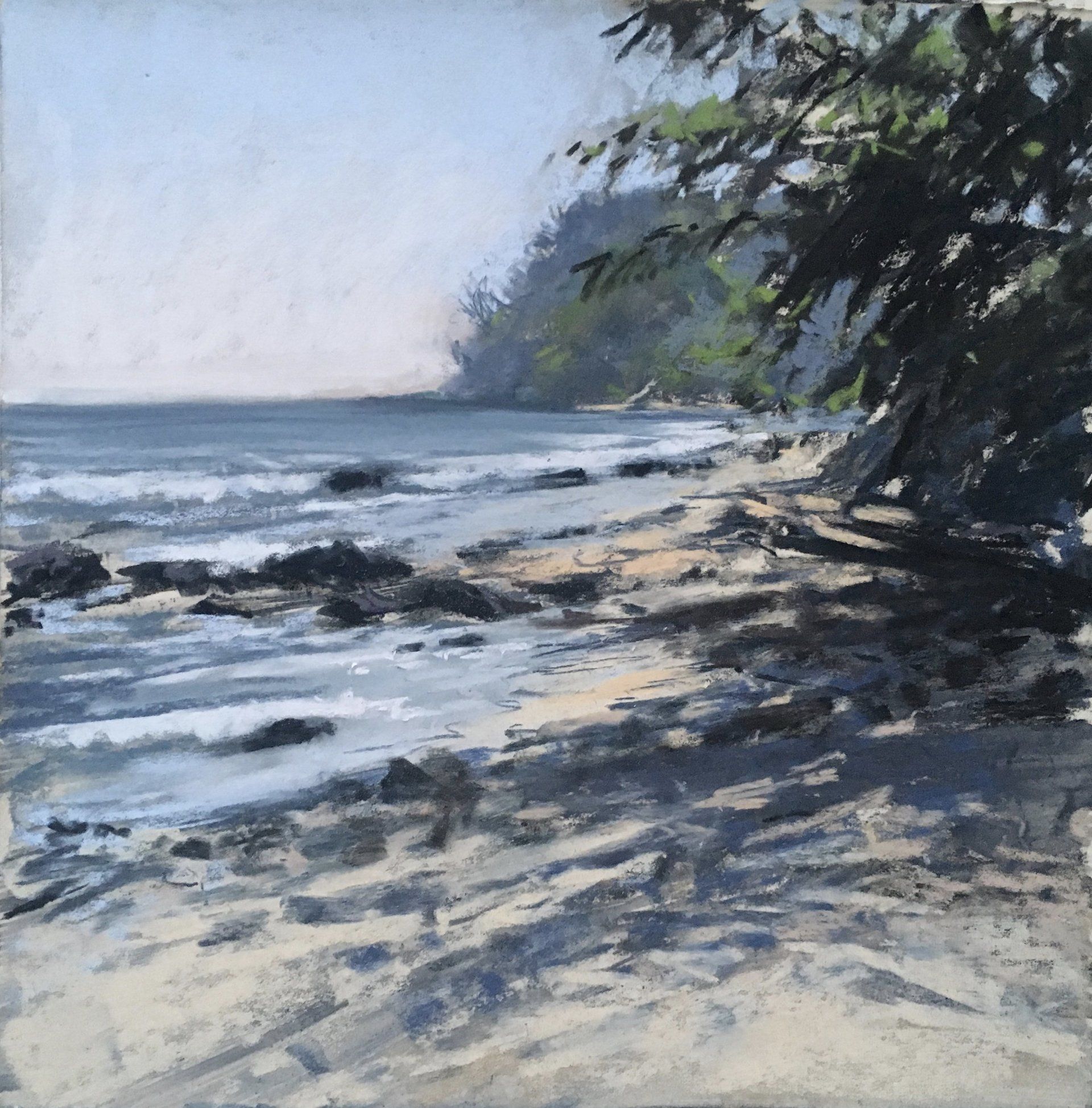 Am Nordperd - Pastell, 30x30cm (2018) Am Nordperd - Pastell, 30x30cm (2018)