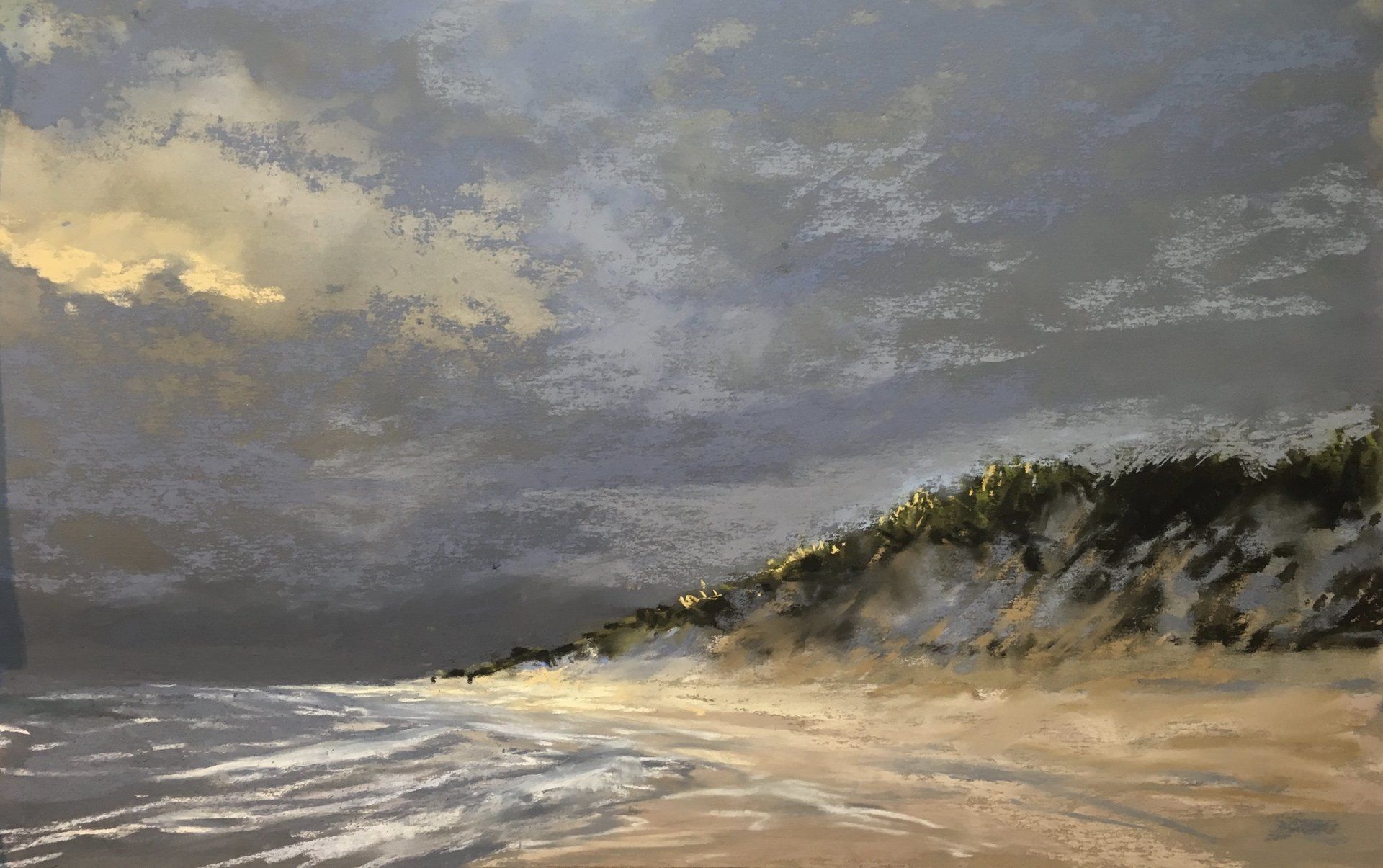 After the storm - Pastell, 25x40cm (2018) After the storm - Pastell, 25x40cm (2018)