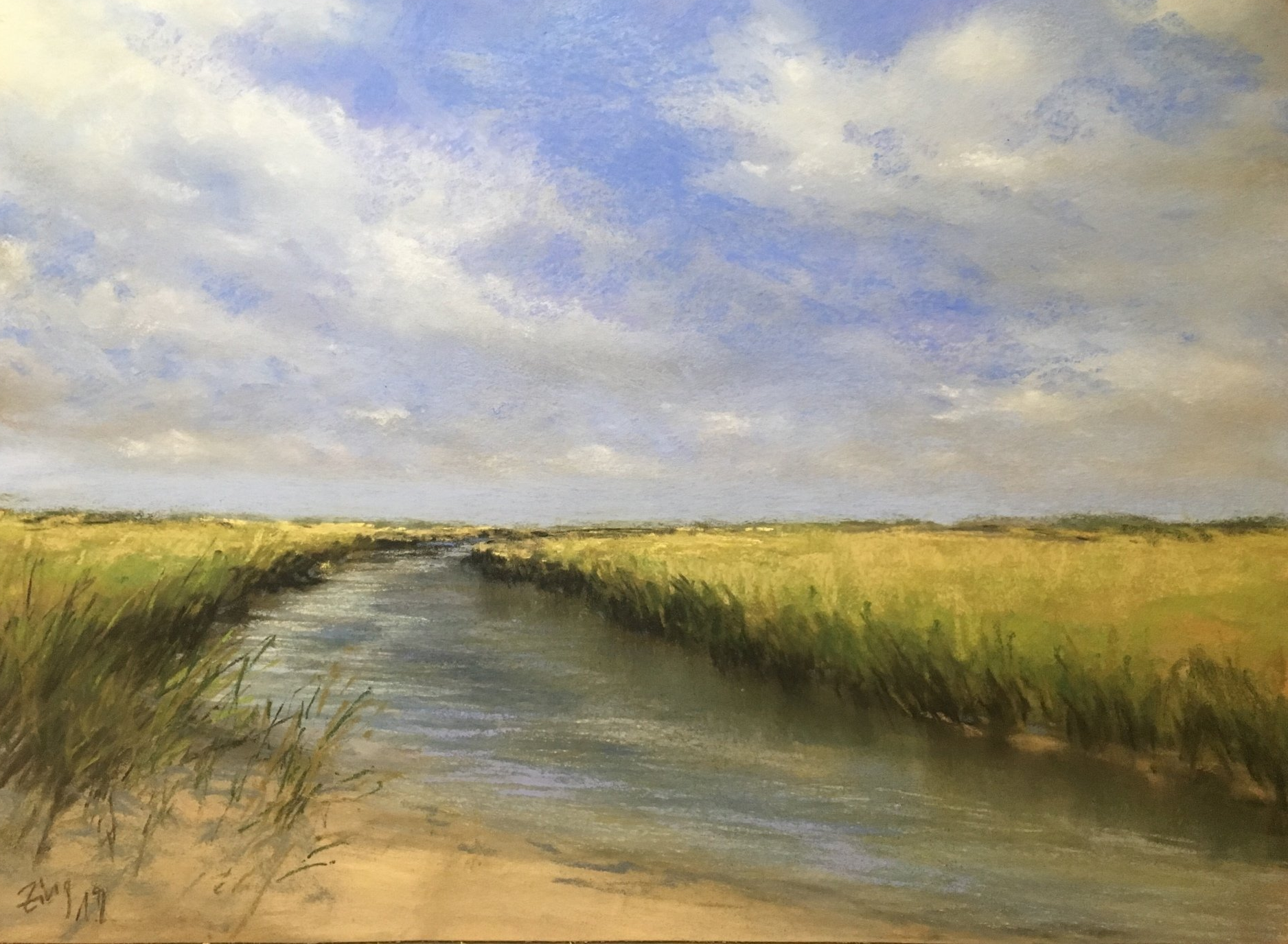 Im Norden - Pastell, 30x40cm (2019) Im Norden - Pastell, 30x40cm (2019)