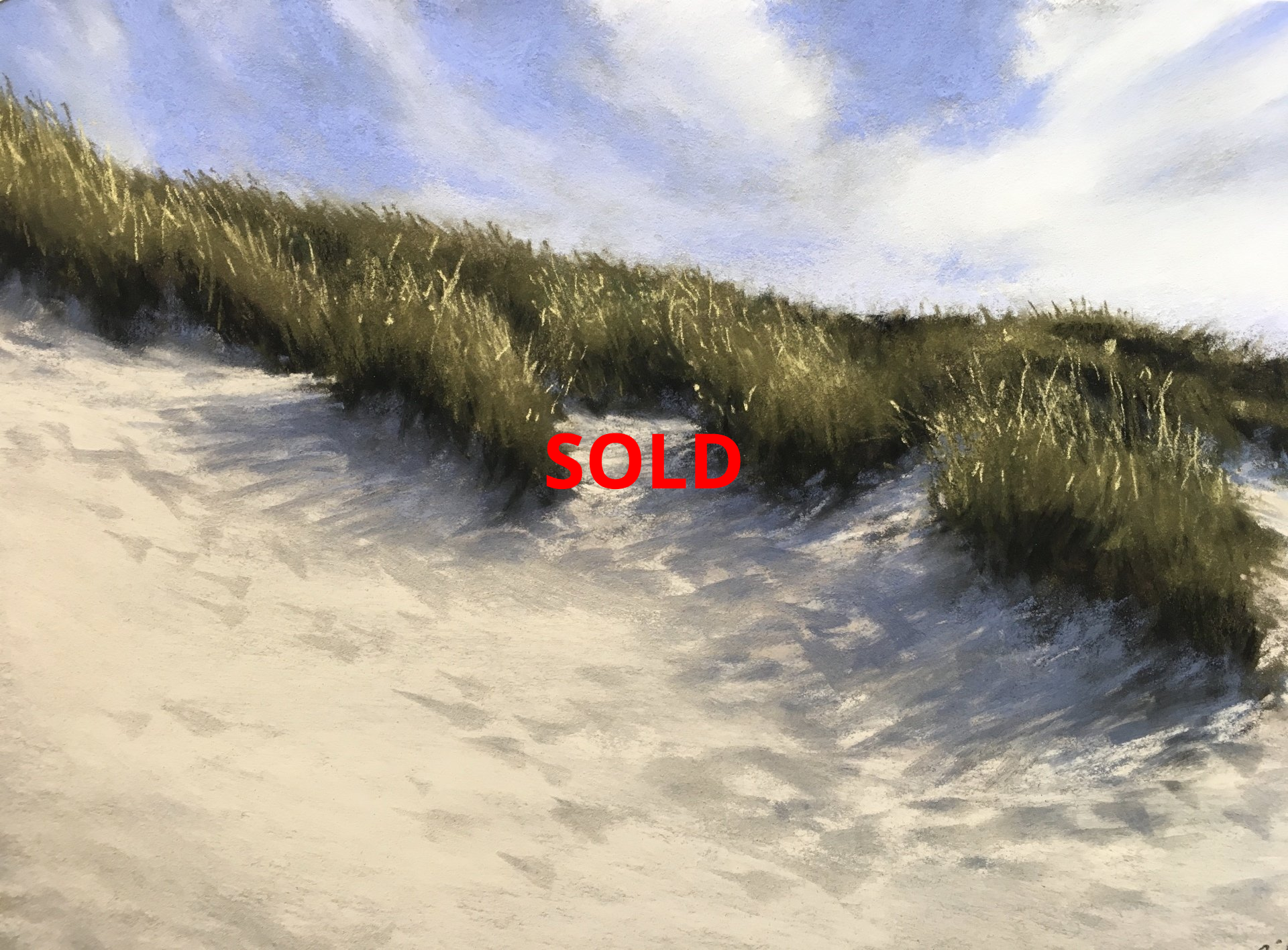 In den Dünen von Langeoog - Pastell, 30x40cm (2019) In den Dünen von Langeoog - Pastell, 30x40cm (2019)