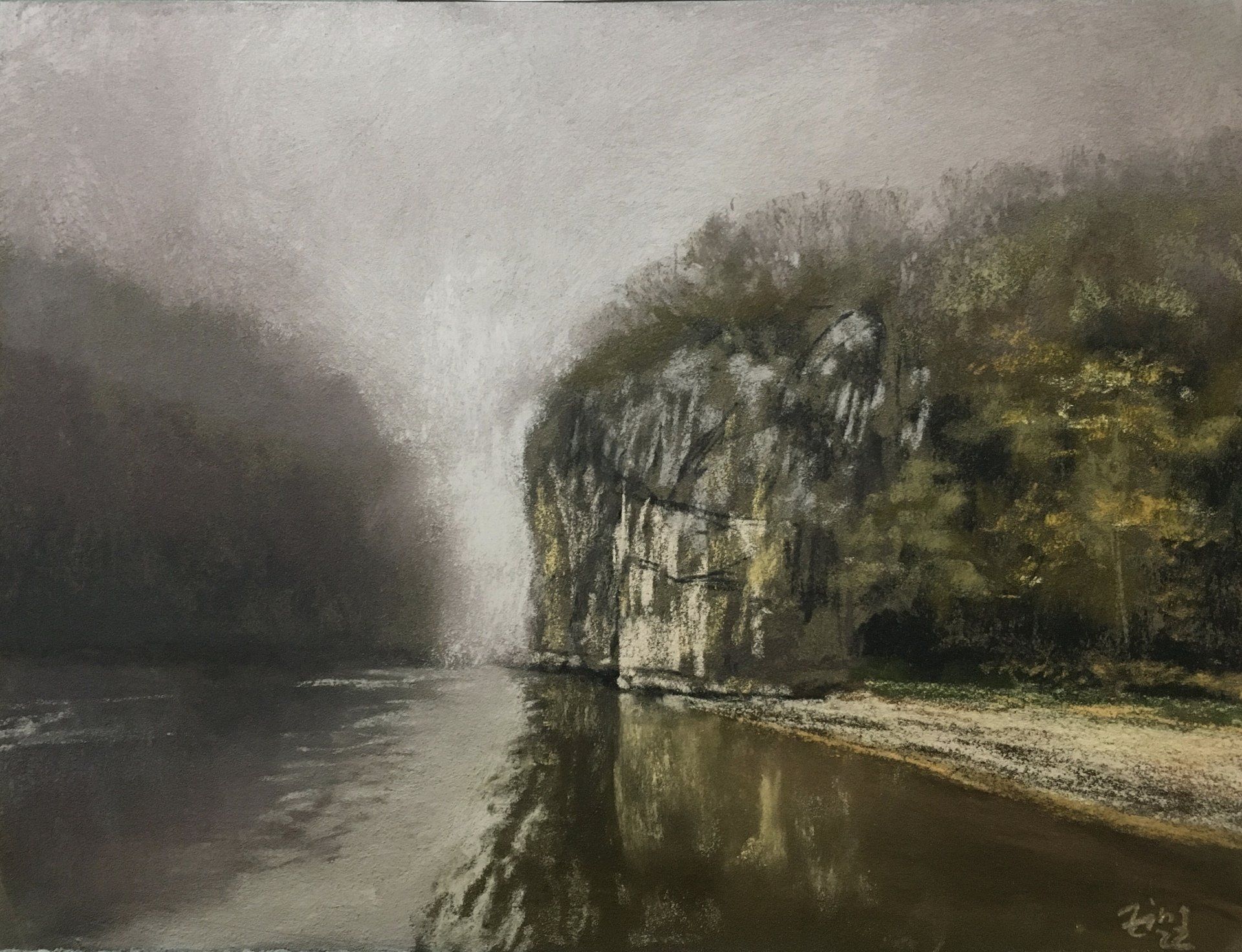 Mystisch - Pastell, 25x32cm (2022) Mystisch - Pastell, 25x32cm (2022)